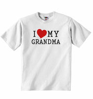 I Love My Grandma - Baby T-shirt