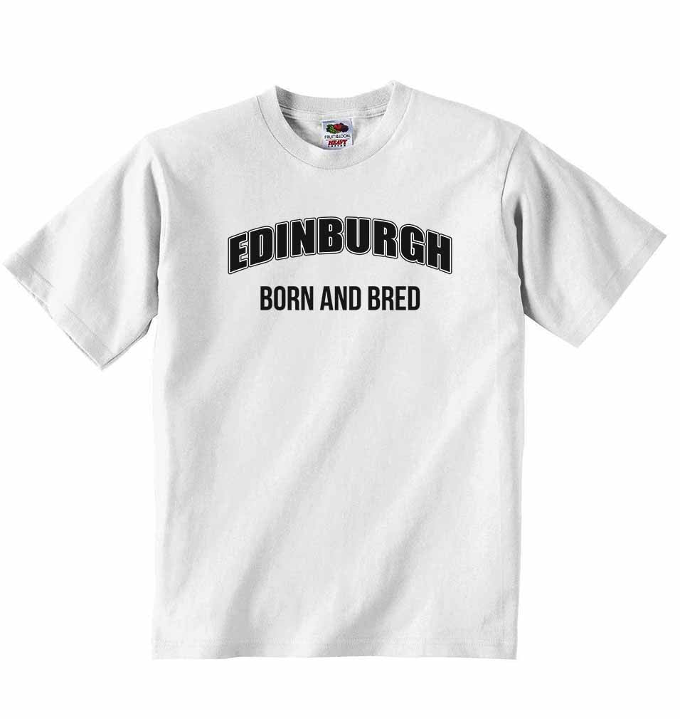 Edinburgh Born and Bred - Baby T-shirt