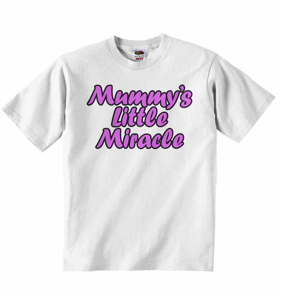 Mummy's Little Miracle - Baby T-shirt