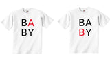 Baby A Baby B Twins Unisex T-shirt