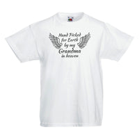 Hand Picked for Earth by My Grandma in Heaven - Baby T-shirts