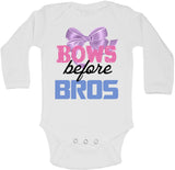 Bows Before Bros - Long Sleeve Vests
