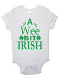 A Wee Bit Irish - Baby Vests Bodysuits for Boys, Girls