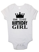 Im The Birthday Girl - Baby Vests Bodysuits for Boys, Girls