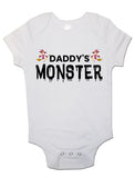 Daddy's Monster - Baby Vests Bodysuits for Boys, Girls