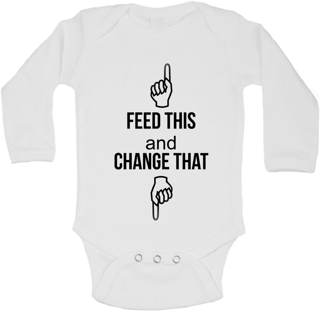Feed This Change That - Long Sleeve Vests