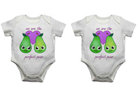 The Perfect Pair Twin Pack Baby Vests Bodysuits