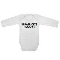 St Patrick's Day - Long Sleeve Baby Vests