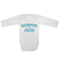 Big Brother EST. 2022 - Long Sleeve Baby Vests