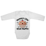 Mummy's Little Stud Muffin- Long Sleeve Baby Vests