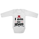 I Am So Loved - Long Sleeve Baby Vests