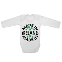 Made In Ireland - Long Sleeve Baby Vests