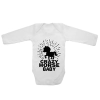 Crazy Horse Baby - Long Sleeve Baby Vests