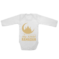 My First Ramadan - Long Sleeve Baby Vests