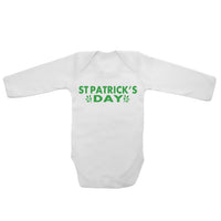 St Patrick's Day - Long Sleeve Baby Vests