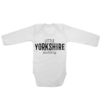 Little Yorkshire Pudding - Long Sleeve Baby Vests