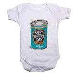Happy Farters Day Daddy Short Sleeved Fathers Day Baby Vest