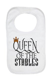 Queen of The Stables - Baby Bibs
