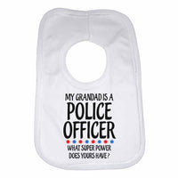 My Grandad Is A Police Officer What Super Power Does Yours Have? - Baby Bibs