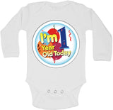 Im 1 Year Old Today - Long Sleeve Vests