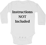 Instructions Not Included - Long Sleeve Vests