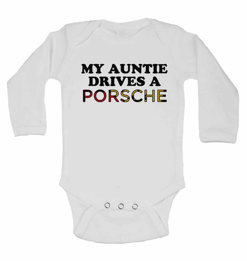 My Auntie Drives A Porsche  - Long Sleeve Vests