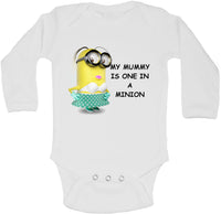 My Mummy Is One In A Minion - Long Sleeve Vests
