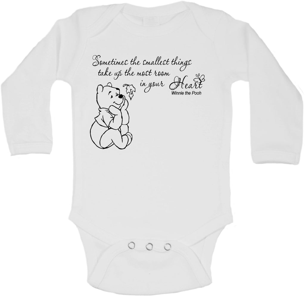 Winnie the Pooh Beautiful Quotation - Long Sleeve Vests