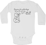 Winnie the Pooh Beautiful Quotation - Long Sleeve Vests