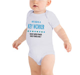 Soft Baby Vests My Dad a Is A Key Worker What Super Power Does Yours Have? Present