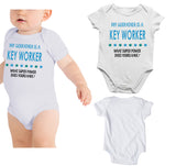 Soft Baby Vests My Godfather Is A Key Worker What Super Power Does Yours Have? Present