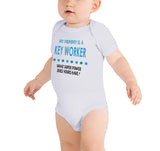 Soft Baby Vests My Mummy a Is A Key Worker What Super Power Does Yours Have? Present