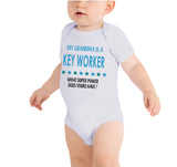 Soft Baby Vests My Grandma a Is A Key Worker What Super Power Does Yours Have? Present