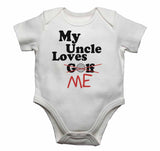 My Uncle Loves Me not Golf - Baby Vests