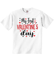 My 1st Valentine's Day - Baby T-shirts
