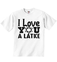 I Love You Latke - Baby T-shirts