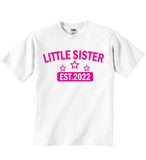 Little Sister EST. 2022 - Baby T-shirts