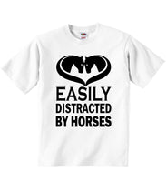 Easily Distracted by Horses - Baby T-shirts