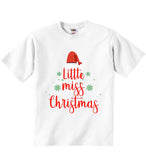 Little Miss Christmas - Baby T-shirts