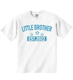 Little Brother EST. 2022 - Baby T-shirts