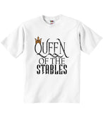 Queen of The Stables - Baby T-shirts