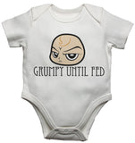 Grumpy Until Fed - Baby Vests Bodysuits